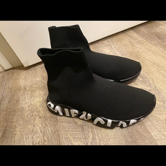 balenciaga mid speed sock sneaker